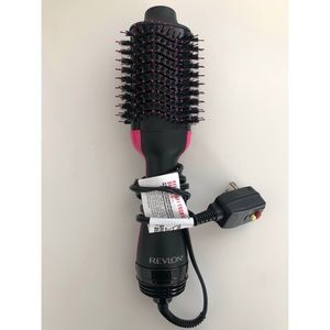 REVLON One-Step Volumizer Original 1.0 Hair Dryer and Hot Air Brush, Black
